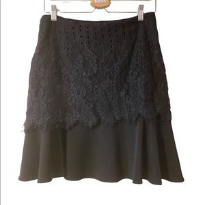 Black lace skirt Antonio melani